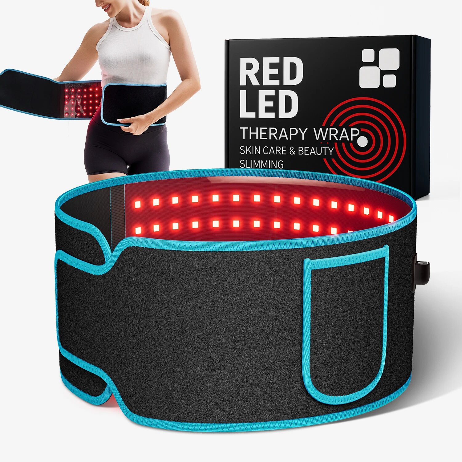 Red Light Therapy Belt - Cintura per Terapia con Luce Rossa
