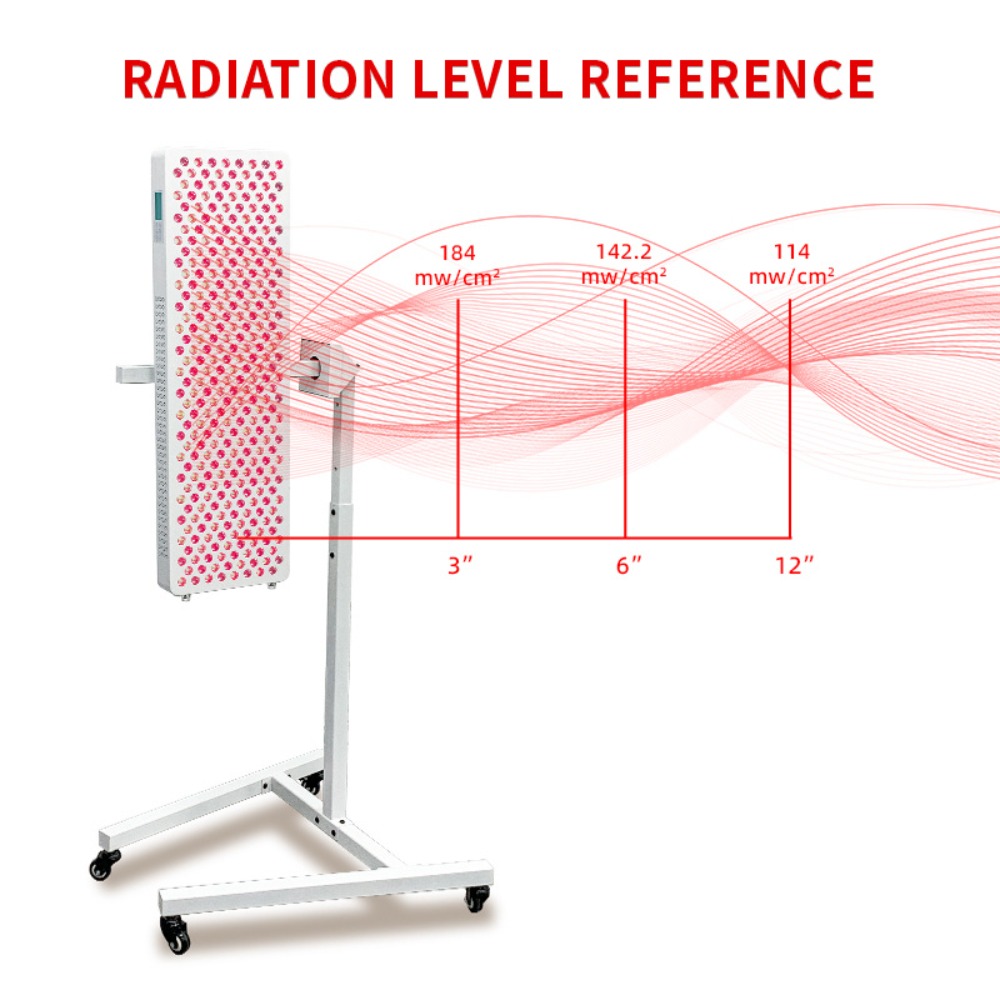 Red Light Therapy Panel 1500W - Pannello LED a Infrarossi Rosso da
