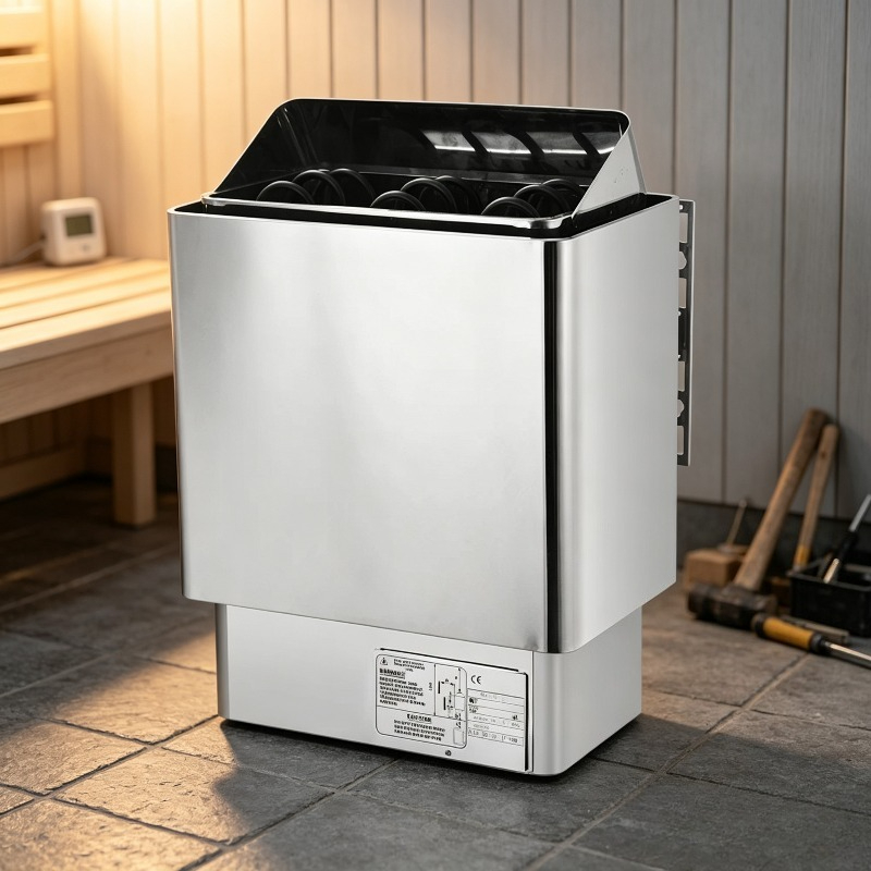 Sauna Heater 6Kw Electric - Termostato Digitale 6KW per Sauna, Riscaldatore