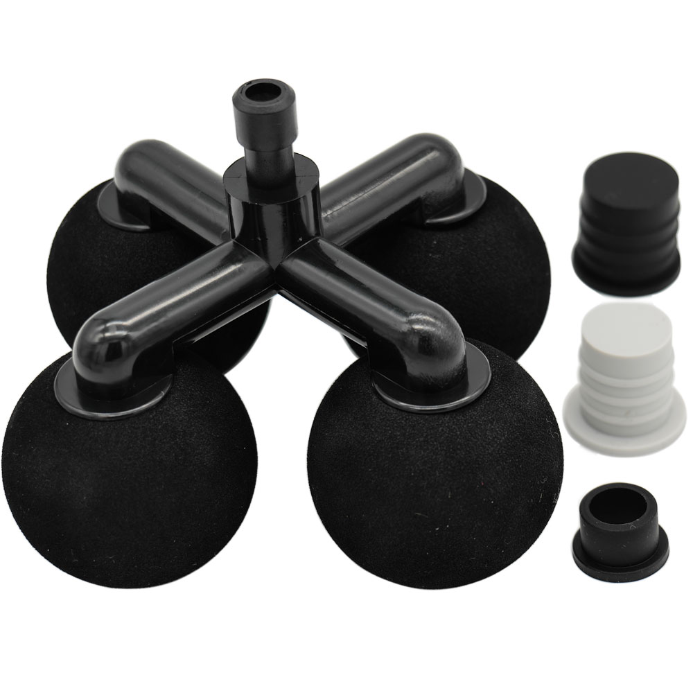 Massage Gun Percussion Deep Tissue - Testa di massaggio creativa con pistola
