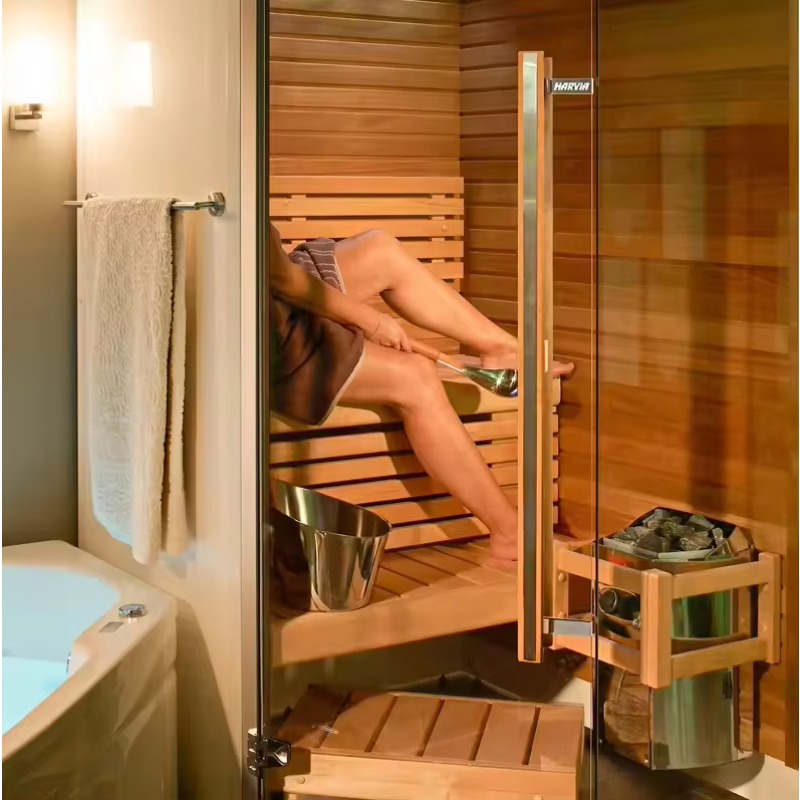 Sauna Heater 6Kw Electric - Stufa per Sauna Moderna in Acciaio