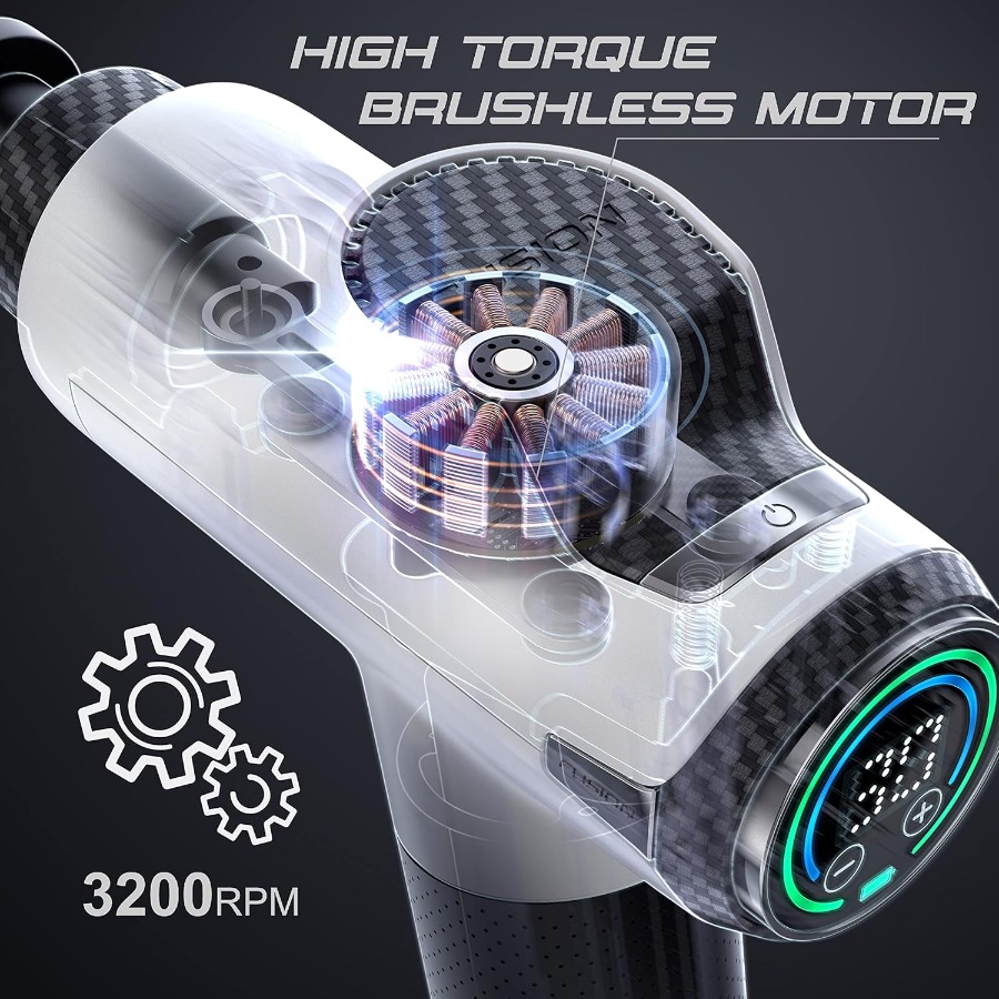 Pistola per massaggio dei tess - Massage Gun Percussion Deep Tissue recensione e prezzo