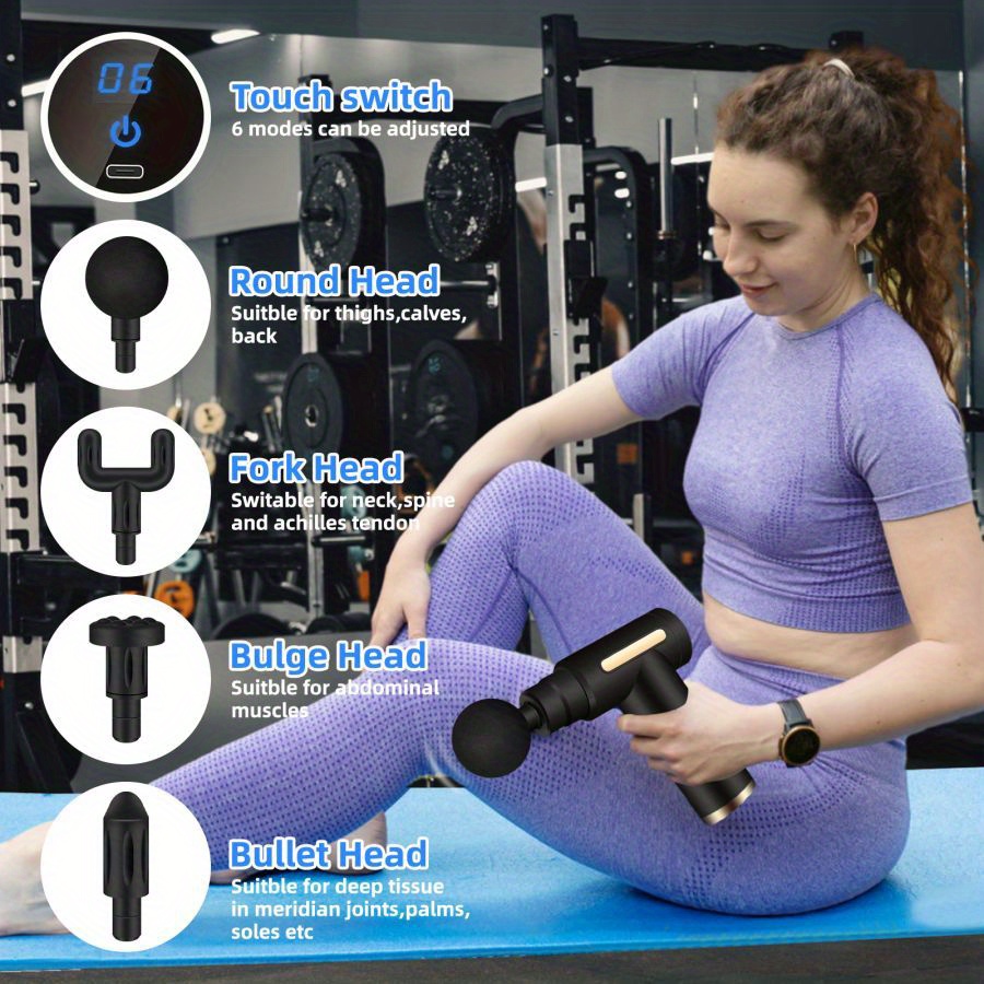 Mini Pistola Massaggiante per  - Massage Gun Percussion Deep Tissue recensione e prezzo