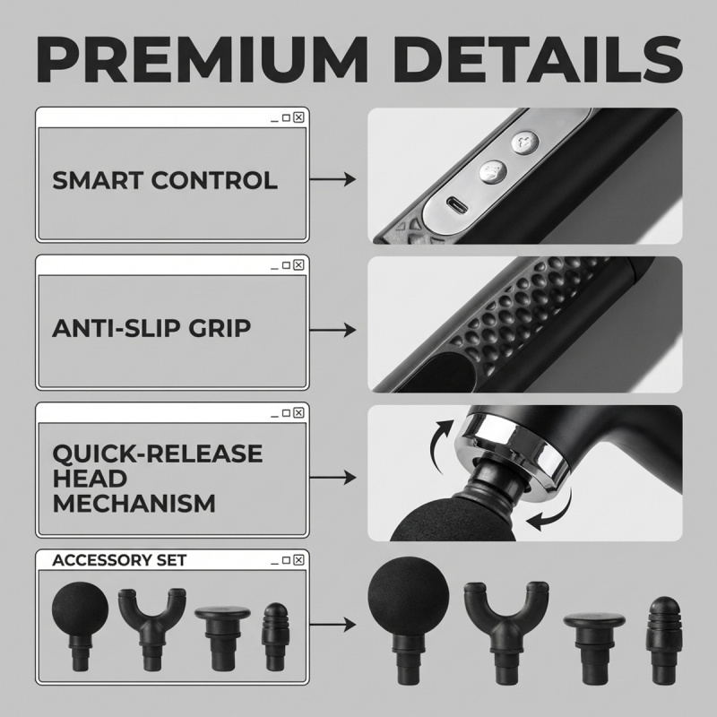 Pistola per Massaggio Muscolar - Massage Gun Percussion Deep Tissue recensione e prezzo