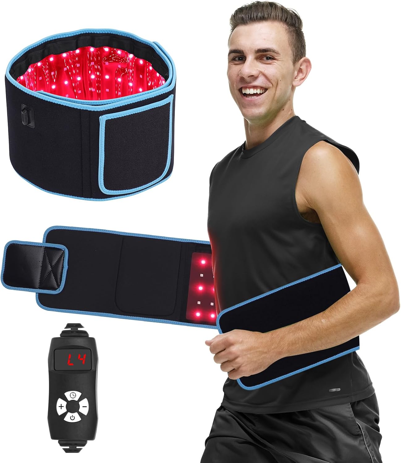 Cintura per massaggio con foto - Red Light Therapy Belt recensione e prezzo