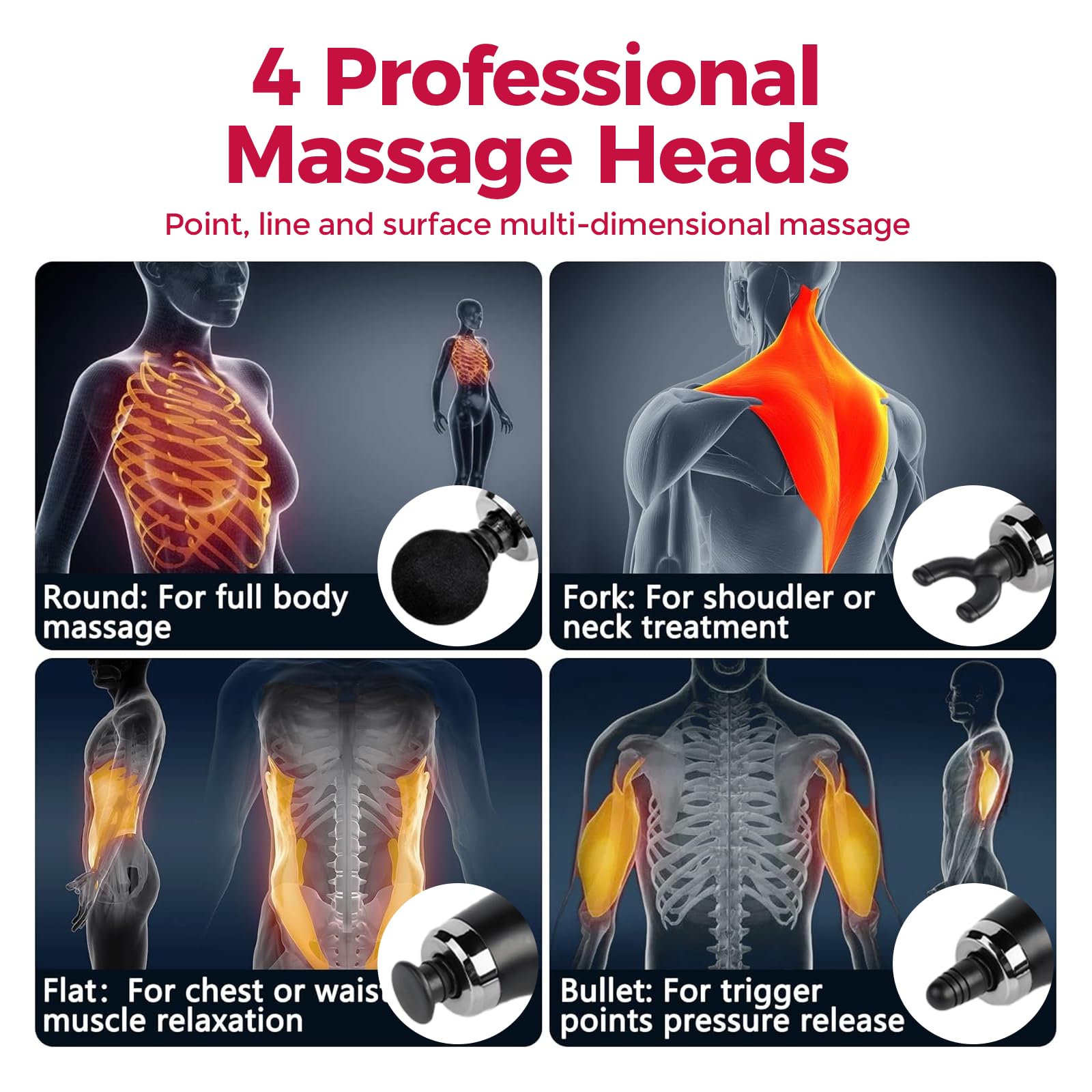 Pistola per massaggio dei tess - Massage Gun Percussion Deep Tissue recensione e prezzo