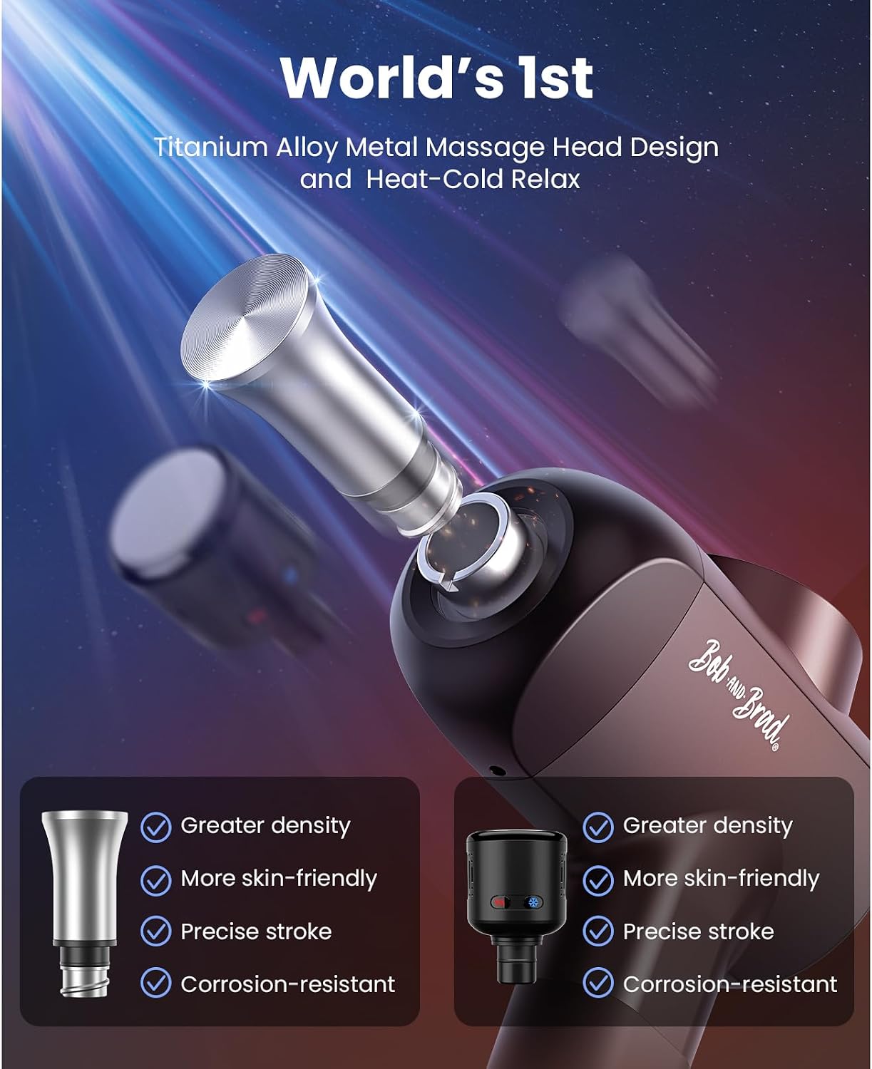 BOB AND BRAD X6 Pro Max Pistol - Massage Gun Percussion Deep Tissue recensione e prezzo