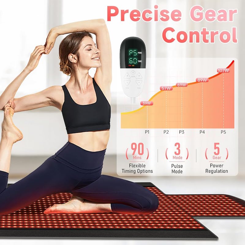 Tappetino per Terapia a Luce R - Red Light Therapy Mat Full Body recensione e prezzo