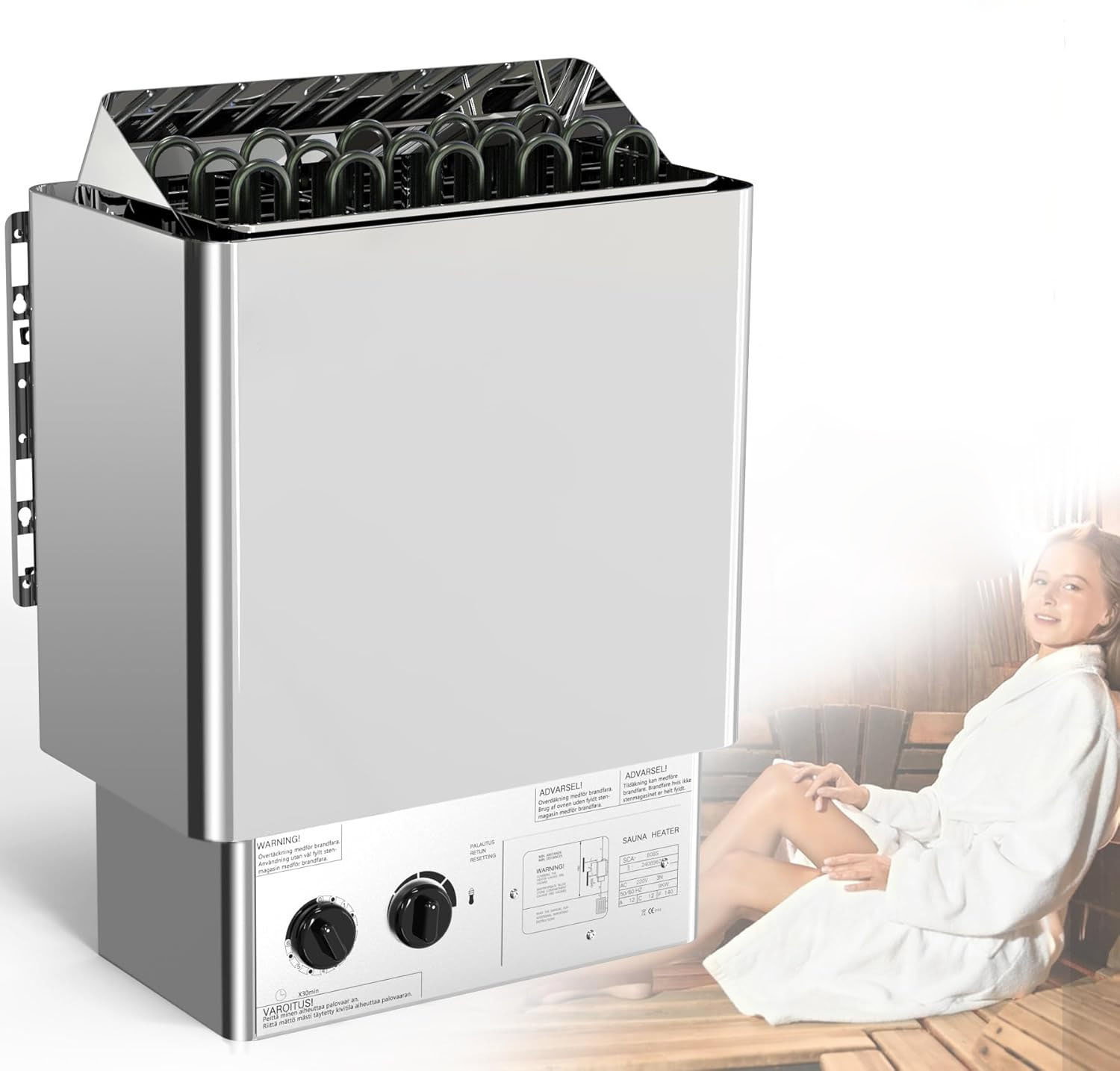 Stufa Elettrica per Sauna a Va - Sauna Heater 6Kw Electric recensione e prezzo
