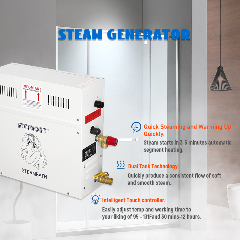 Generatore di Vapore di Lusso  - Steam Sauna Generator 9Kw recensione e prezzo