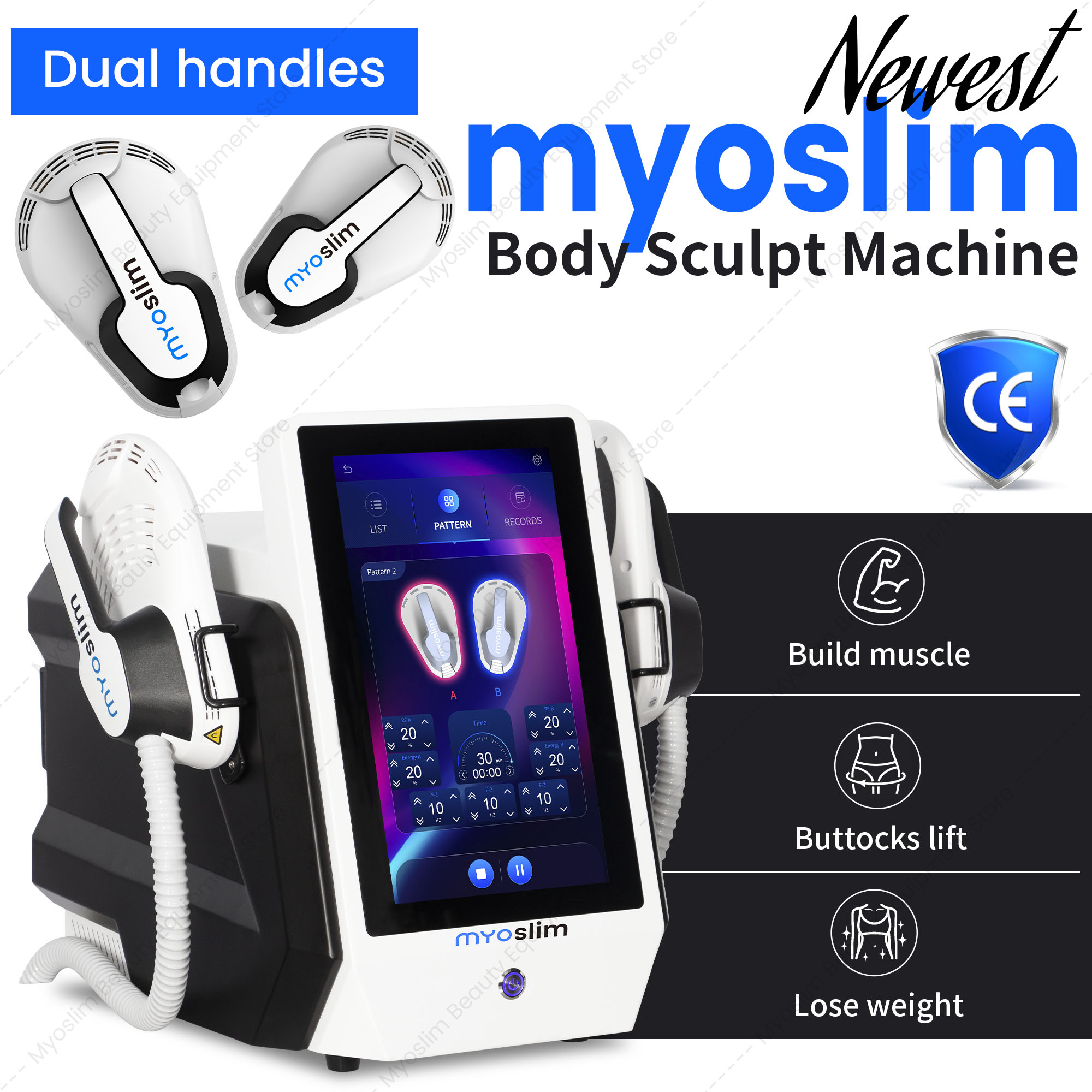 MYOslim 6500W 15Tesla Macchina - Ems Muscle Stimulator Body recensione e prezzo