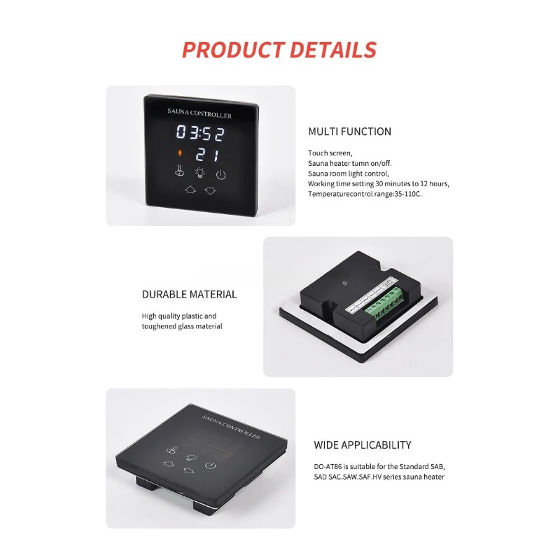 Termostato Digitale 6KW per Sa - Sauna Heater 6Kw Electric recensione e prezzo