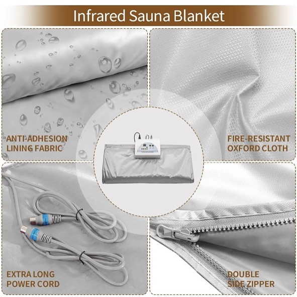 Coperta Sauna a Doppio Control - Infrared Sauna Blanket Portable recensione e prezzo