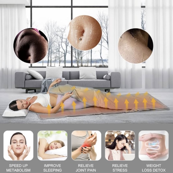 Coperta Sauna a Doppio Control - Infrared Sauna Blanket Portable recensione e prezzo