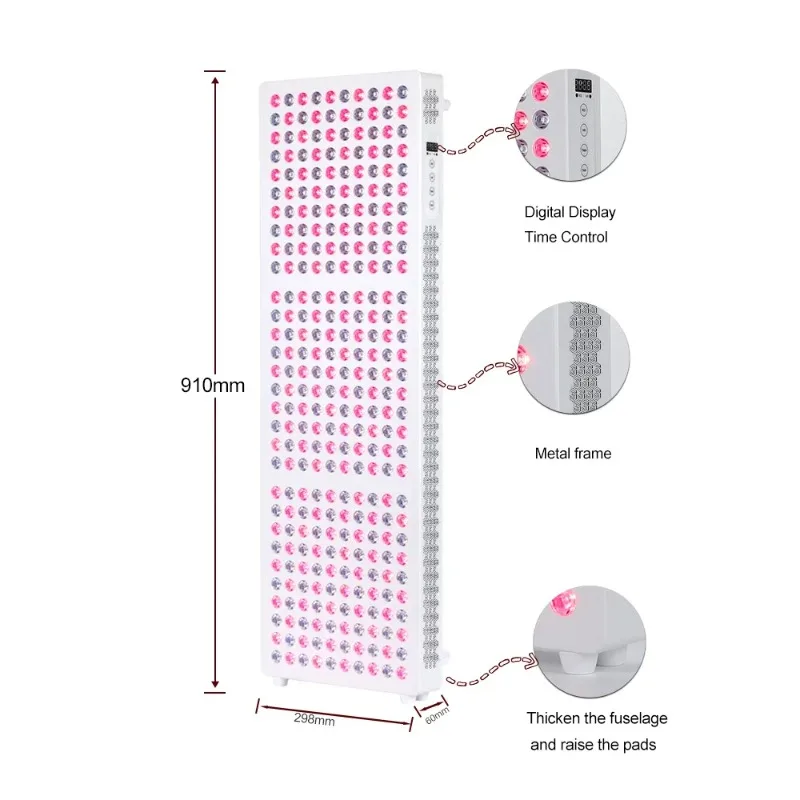 Pannello LED a Infrarossi 1000 - Red Light Therapy Panel 1500W recensione e prezzo